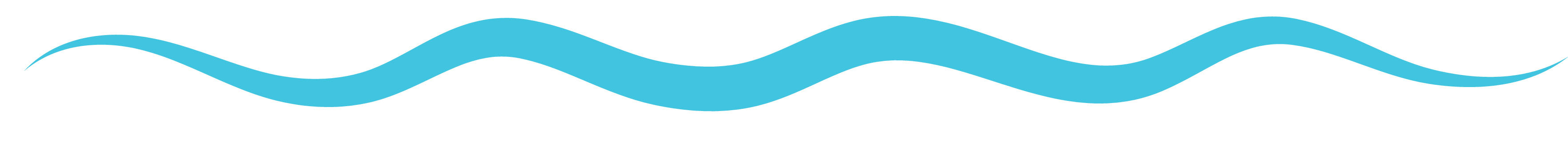 Trennwelle Hellblau